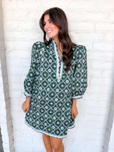 Load image into Gallery viewer, The Everleigh Pine Dress