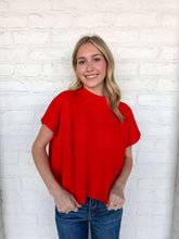 Load image into Gallery viewer, Here When Needed Ruby Top