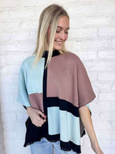 Load image into Gallery viewer, THML Back In Action Multi Poncho