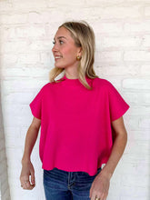 Load image into Gallery viewer, Here When Needed Hot Pink Top