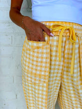 Load image into Gallery viewer, Sunflower Fields Yellow Barrel Pants