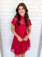 Load image into Gallery viewer, Romantic Rights Red Dress