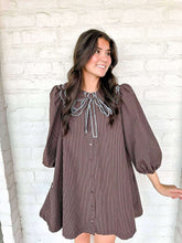 Load image into Gallery viewer, Walk Around The Park Brown Dress