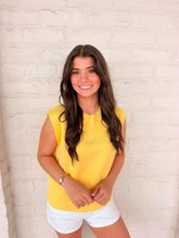 Load image into Gallery viewer, Simple Joys Yellow Top