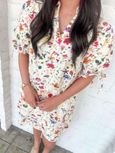 Load image into Gallery viewer, Trust Me Here Cream Dress