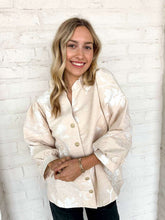 Load image into Gallery viewer, Glamorous Style Oatmeal Jacquard Top