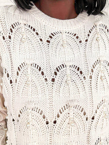 Classy Details Cream Top