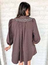Load image into Gallery viewer, Walk Around The Park Brown Dress
