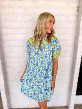 Load image into Gallery viewer, Beyond The Fields Blue Dress