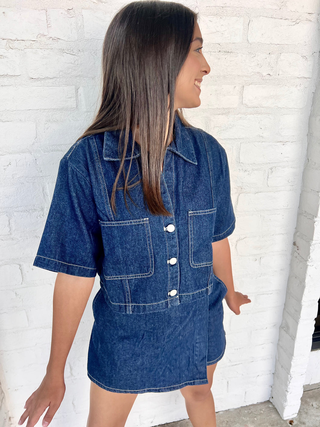 Denim Daze Skort Set