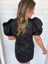 Load image into Gallery viewer, Let The Music Play Black Dress