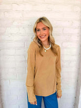 Load image into Gallery viewer, Cozy Days Orange Long-sleeve Top