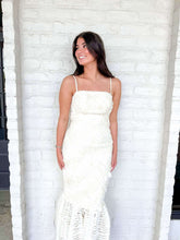 Load image into Gallery viewer, Say What You Want Cream Midi Dress