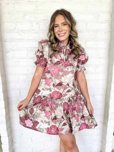 Since Last Year Dusty Rose Dress
