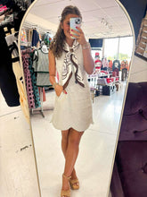 Load image into Gallery viewer, You Will Be Linen White Dress