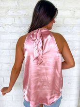 Load image into Gallery viewer, From The View Pink Halter Top