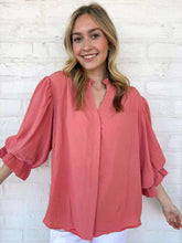 Load image into Gallery viewer, Anything And Everything Salmon Top