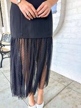 Load image into Gallery viewer, Dotted With The Truth Black Dress