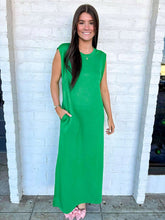 Load image into Gallery viewer, Heart On Fire Green Dress