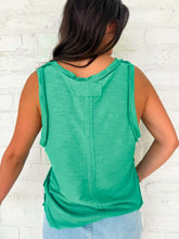 Load image into Gallery viewer, Coffee Run Kelly Green Tank