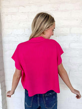 Load image into Gallery viewer, Here When Needed Hot Pink Top