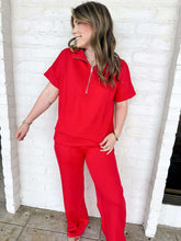 Load image into Gallery viewer, Eyes On You Ruby Pant Set