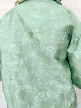 Load image into Gallery viewer, Scallop Secrets Sage Jacquard Top