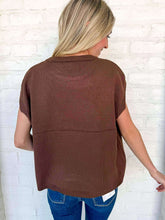 Load image into Gallery viewer, First To Know Brown Sweater Vest