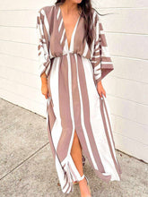 Load image into Gallery viewer, Here And Now Taupe Maxi Dress