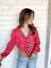 Load image into Gallery viewer, Stars Over Time Hot Pink Top