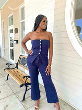 Load image into Gallery viewer, Lasting Memories Navy Pants