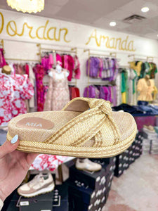 Mia Giade Natural Raffia Sandal