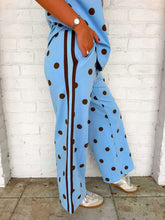 Load image into Gallery viewer, Polka Dot Fever Peri Blue Pant Set