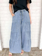 Load image into Gallery viewer, Times Like These Indigo Chambray Pants