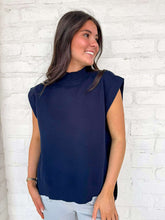 Load image into Gallery viewer, Focus On Navy Top