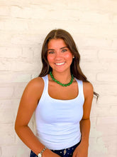 Load image into Gallery viewer, Resin Round Green Necklace