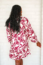 Load image into Gallery viewer, For Hire Now Burgundy Mix Dress