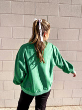 Load image into Gallery viewer, Queen Of Sparkles Green French Bulldog Sweatshirt