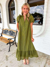 Load image into Gallery viewer, Know The Truth Olive Dress