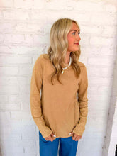 Load image into Gallery viewer, Cozy Days Orange Long-sleeve Top