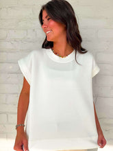 Load image into Gallery viewer, In A Daydream Ivory Scuba Top