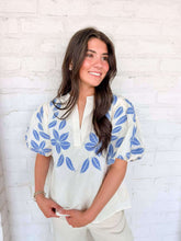 Load image into Gallery viewer, THML Together With Love Cream Top