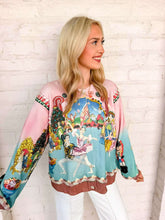 Load image into Gallery viewer, Queen Of Sparkles Multi Nutcracker Ballet Scene Cardigan ￼