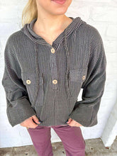 Load image into Gallery viewer, Stay Warm Pullover Black Hoodie