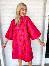 Load image into Gallery viewer, Cherry Blossom Red Dress
