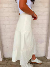 Load image into Gallery viewer, Southern Charm Oatmeal Midi Skirt