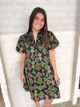 Load image into Gallery viewer, Easy Going Black &amp; Pink Dress