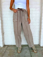 Load image into Gallery viewer, Sunflower Fields Mocha Barrel Pants