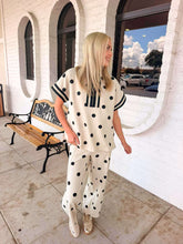 Load image into Gallery viewer, Polka Dot Fever Oatmeal Pant Set