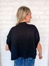 Load image into Gallery viewer, Here When Needed Black Top